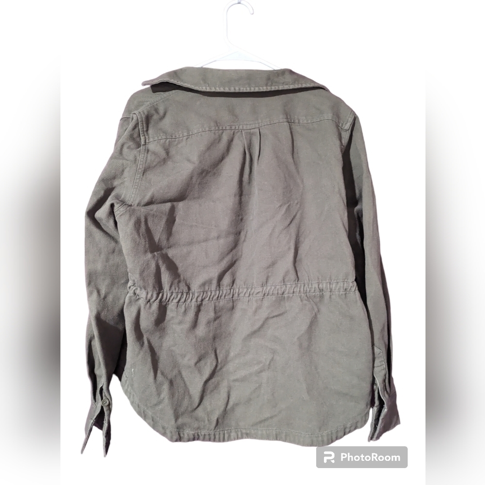 Gypsy Warrior Army Green Patch Jacket Military Ut… - image 3